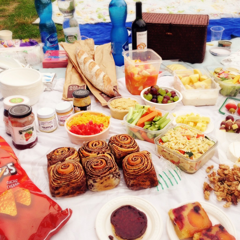 Serious picnic spread!